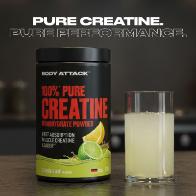 КРЕАТИН BODY ATTACK 100% PURE CREATINE MONOHYDRATE 500 Г АРБУЗ КРЕАТИН BODY ATTACK 100% PURE CREATINE MONOHYDRATE 500 Г АРБУЗ