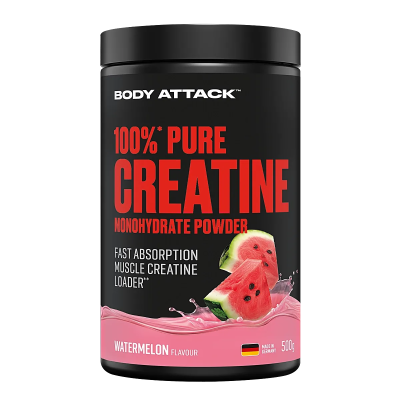 КРЕАТИН BODY ATTACK 100% PURE CREATINE MONOHYDRATE 500 Г АРБУЗ КРЕАТИН BODY ATTACK 100% PURE CREATINE MONOHYDRATE 500 Г АРБУЗ