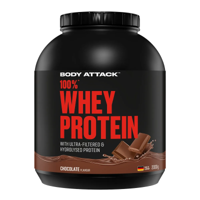 СИРОВАТКОВИЙ ПРОТЕЇН BODY ATTACK 100% WHEY PROTEIN 2000 Г ШОКОЛАД СИРОВАТКОВИЙ ПРОТЕЇН BODY ATTACK 100% WHEY PROTEIN 2000 Г ШОКОЛАД
