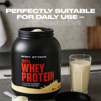 СИРОВАТКОВИЙ ПРОТЕЇН BODY ATTACK 100% WHEY PROTEIN 2000 Г ПОЛУНИЦЯ СИРОВАТКОВИЙ ПРОТЕЇН BODY ATTACK 100% WHEY PROTEIN 2000 Г ПОЛУНИЦЯ