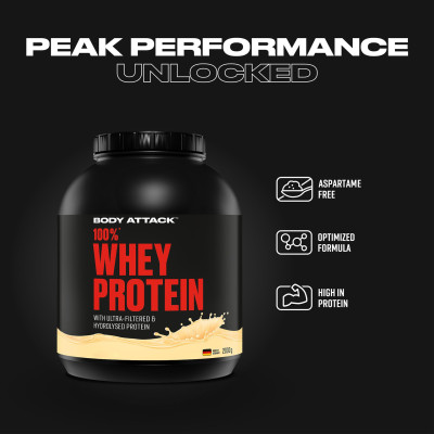 СИРОВАТКОВИЙ ПРОТЕЇН BODY ATTACK 100% WHEY PROTEIN 2000 Г ПОЛУНИЦЯ СИРОВАТКОВИЙ ПРОТЕЇН BODY ATTACK 100% WHEY PROTEIN 2000 Г ПОЛУНИЦЯ