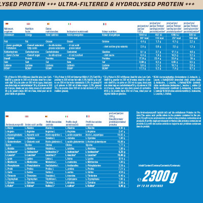 WHEY PROTEIN BODY ATTACK 100% WHEY PROTEIN 2300 G COOKIES CREAM
