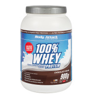 Whey protein BODY ATTACK 100% Whey Protein 900 g chocolate