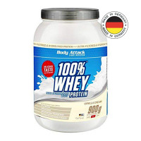 Сывороточный протеин BODY ATTACK 100% Whey Protein 900 г ваниль