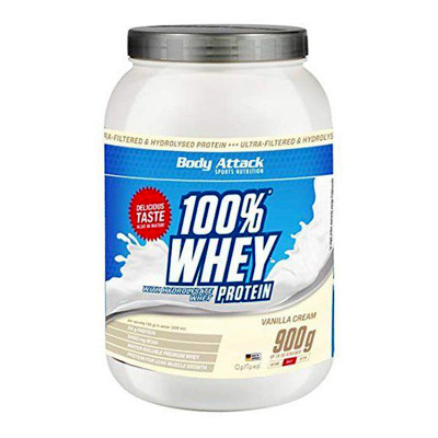 WHEY PROTEIN BODY ATTACK 100% WHEY PROTEIN 900 G VANILLA WHEY PROTEIN BODY ATTACK 100% WHEY PROTEIN 900 G VANILLA