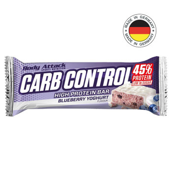 Protein bars BODY ATTACK Carb Control Protein Bar 100 g blueberry yoghurt