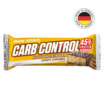 Protein bars BODY ATTACK Carb Control Protein Bar 100 g crispy caramel