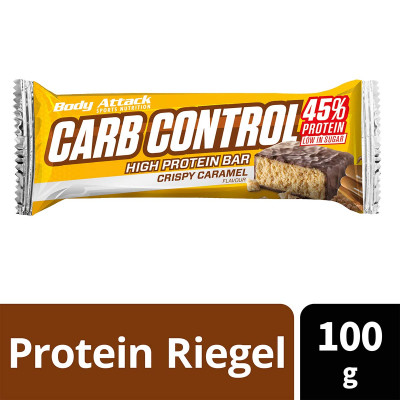 ПРОТЕИНОВЫЙ БАТОНЧИК BODY ATTACK CARB CONTROL PROTEIN BAR 100 Г ХРУСТЯЩАЯ КАРАМЕЛЬ ПРОТЕИНОВЫЙ БАТОНЧИК BODY ATTACK CARB CONTROL PROTEIN BAR 100 Г ХРУСТЯЩАЯ КАРАМЕЛЬ