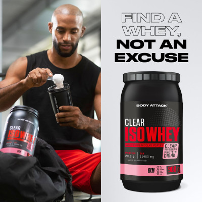ИЗОЛЯТ ПРОТЕИНА BODY ATTACK CLEAR ISO WHEY 900 г ЕЖЕВИКА ИЗОЛЯТ ПРОТЕИНА BODY ATTACK CLEAR ISO WHEY 900 г ЕЖЕВИКА