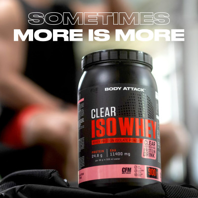ИЗОЛЯТ ПРОТЕИНА BODY ATTACK CLEAR ISO WHEY 900 Г ЛЕДЯНОЙ ЧАЙ С ЛИМОНОМ