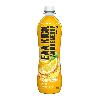 АМІНОКИСЛОТА BODY ATTACK EAA KICK AMINO ENERGY 500 МЛ ХОЛОДНИЙ ЧАЙ З ЛИМОНОМ АМІНОКИСЛОТА BODY ATTACK EAA KICK AMINO ENERGY 500 МЛ ХОЛОДНИЙ ЧАЙ З ЛИМОНОМ