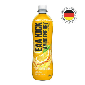 BODY ATTACK EAA KICK Amino Energy 500 ml Ice tea lemon