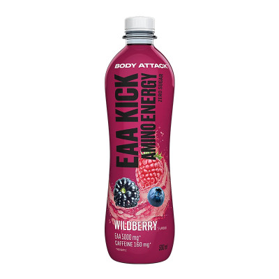 АМІНОКИСЛОТА BODY ATTACK EAA KICK AMINO ENERGY 500 МЛ ДИКА ЯГОДА АМІНОКИСЛОТА BODY ATTACK EAA KICK AMINO ENERGY 500 МЛ ДИКА ЯГОДА