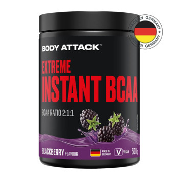 Аминокислота BODY ATTACK Extreme Instant BCAA 500 г ежевика