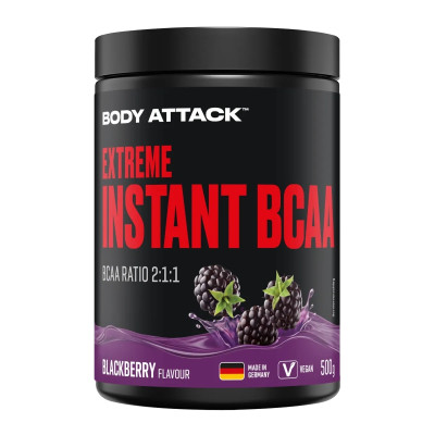 АМИНОКИСЛОТА BODY ATTACK EXTREME INSTANT BCAA 500 Г ЕЖЕВИКА АМИНОКИСЛОТА BODY ATTACK EXTREME INSTANT BCAA 500 Г ЕЖЕВИКА