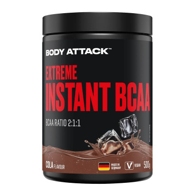 АМИНОКИСЛОТА BODY ATTACK EXTREME INSTANT BCAA 500 Г КОЛА
