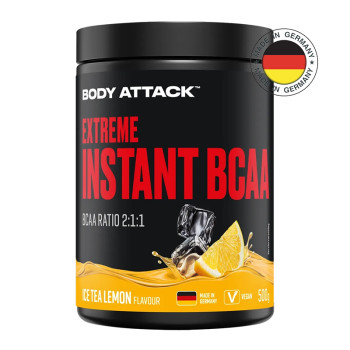 Амінокислота BODY ATTACK Extreme Instant BCAA 500 г холодний чай