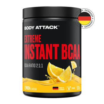 Аминокислота BODY ATTACK Extreme Instant BCAA 500 г лимон