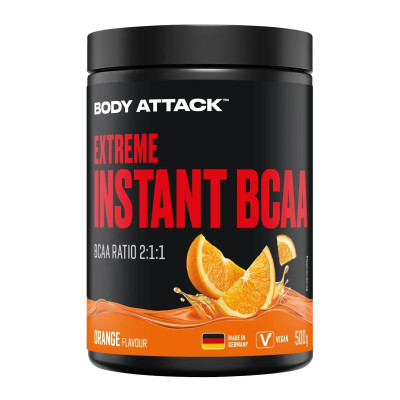 АМИНОКИСЛОТА BODY ATTACK EXTREME INSTANT BCAA 500 Г АПЕЛЬСИН АМИНОКИСЛОТА BODY ATTACK EXTREME INSTANT BCAA 500 Г АПЕЛЬСИН