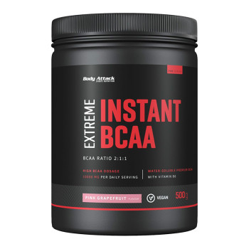 Амінокислота BODY ATTACK Extreme Instant BCAA 500 г рожевий грейпфрут