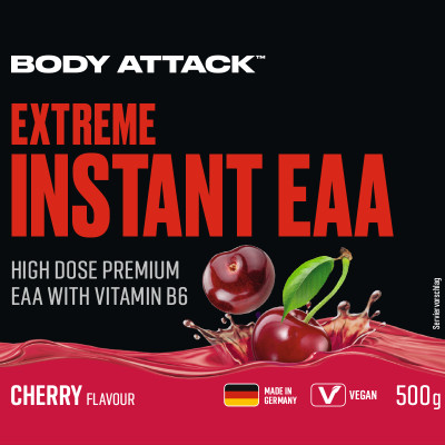 АМІНОКИСЛОТА BODY ATTACK EXTREME INSTANT EAA 500 Г ВИШНЯ АМІНОКИСЛОТА BODY ATTACK EXTREME INSTANT EAA 500 Г ВИШНЯ
