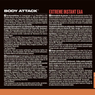 АМІНОКИСЛОТА BODY ATTACK EXTREME INSTANT EAA 500 Г АПЕЛЬСИН АМІНОКИСЛОТА BODY ATTACK EXTREME INSTANT EAA 500 Г АПЕЛЬСИН