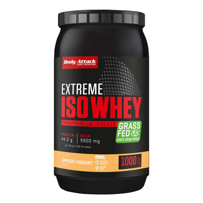 ИЗОЛЯТ ПРОТЕИНА BODY ATTACK EXTREME ISO WHEY 1000 Г АБРИКОСОВЫЙ ЙОГУРТ ИЗОЛЯТ ПРОТЕИНА BODY ATTACK EXTREME ISO WHEY 1000 Г АБРИКОСОВЫЙ ЙОГУРТ