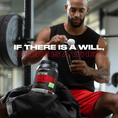 ІЗОЛЯТ ПРОТЕЇНУ BODY ATTACK EXTREME ISO WHEY 1000 Г ВАНІЛЬ