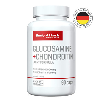 Комплекс для восстановления суставов BODY ATTACK Glucosamine plus chondoritin 90 капсул