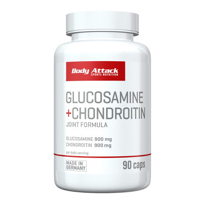 КОМПЛЕКС ДЛЯ ВОССТАНОВЛЕНИЯ СУСТАВОВ BODY ATTACK GLUCOSAMINE PLUS CHONDORITIN 90 КАПСУЛ КОМПЛЕКС ДЛЯ ВОССТАНОВЛЕНИЯ СУСТАВОВ BODY ATTACK GLUCOSAMINE PLUS CHONDORITIN 90 КАПСУЛ