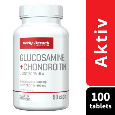 КОМПЛЕКС ДЛЯ ВОССТАНОВЛЕНИЯ СУСТАВОВ BODY ATTACK GLUCOSAMINE PLUS CHONDORITIN 90 КАПСУЛ КОМПЛЕКС ДЛЯ ВОССТАНОВЛЕНИЯ СУСТАВОВ BODY ATTACK GLUCOSAMINE PLUS CHONDORITIN 90 КАПСУЛ