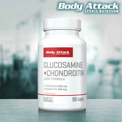 КОМПЛЕКС ДЛЯ ВОССТАНОВЛЕНИЯ СУСТАВОВ BODY ATTACK GLUCOSAMINE PLUS CHONDORITIN 90 КАПСУЛ КОМПЛЕКС ДЛЯ ВОССТАНОВЛЕНИЯ СУСТАВОВ BODY ATTACK GLUCOSAMINE PLUS CHONDORITIN 90 КАПСУЛ
