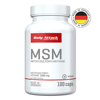 Complex for joint recovery BODY ATTACK MSM 100 caps