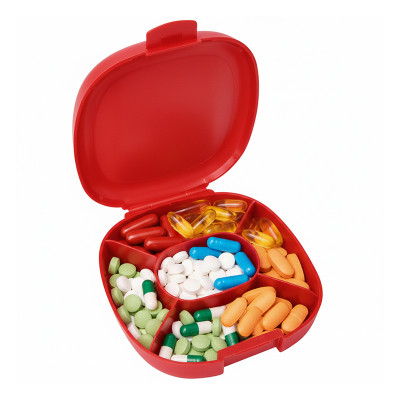 ТАБЛЕТНИЦА BODY ATTACK PILLENBOX КРАСНАЯ ТАБЛЕТНИЦА BODY ATTACK PILLENBOX КРАСНАЯ