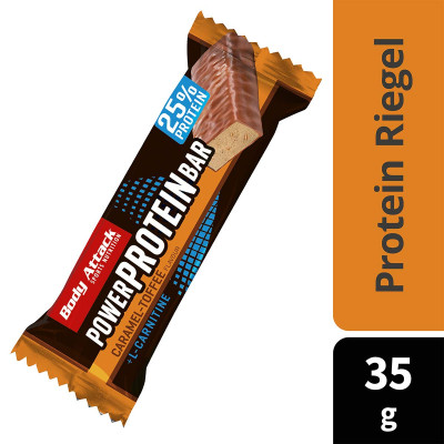 ПРОТЕИНОВЫЙ БАТОНЧИК BODY ATTACK POWER PROTEIN BAR 35 Г КАРАМЕЛЬНАЯ ИРИСКА ПРОТЕИНОВЫЙ БАТОНЧИК BODY ATTACK POWER PROTEIN BAR 35 Г КАРАМЕЛЬНАЯ ИРИСКА