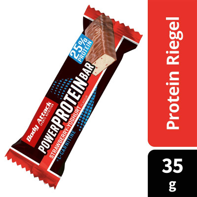 ПРОТЕИНОВЫЙ БАТОНЧИК BODY ATTACK POWER PROTEIN BAR 35 Г КЛУБНИКА ПРОТЕИНОВЫЙ БАТОНЧИК BODY ATTACK POWER PROTEIN BAR 35 Г КЛУБНИКА