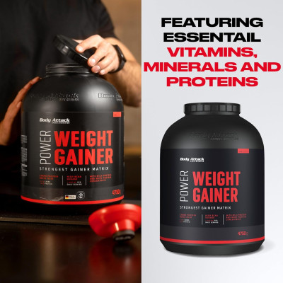 ГЕЙНЕР BODY ATTACK POWER WEIGHT GAINER 4750 Г БАНАН ГЕЙНЕР BODY ATTACK POWER WEIGHT GAINER 4750 Г БАНАН