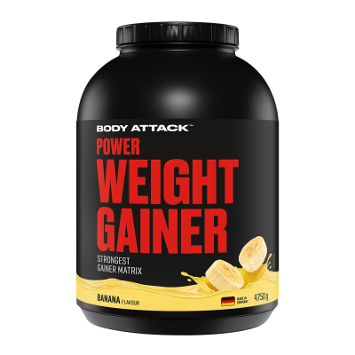 ГЕЙНЕР BODY ATTACK POWER WEIGHT GAINER 4750 Г БАНАН ГЕЙНЕР BODY ATTACK POWER WEIGHT GAINER 4750 Г БАНАН