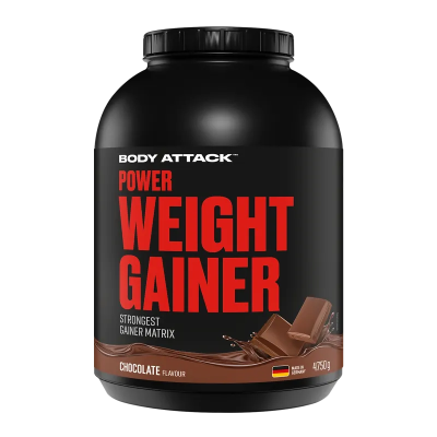 ГЕЙНЕР BODY ATTACK POWER WEIGHT GAINER 4750 Г ШОКОЛАД
