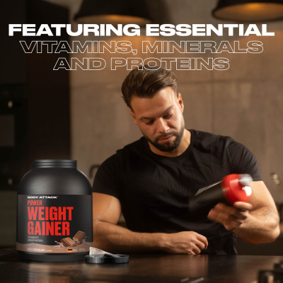 ГЕЙНЕР BODY ATTACK POWER WEIGHT GAINER 4750 Г БАНАН ГЕЙНЕР BODY ATTACK POWER WEIGHT GAINER 4750 Г БАНАН