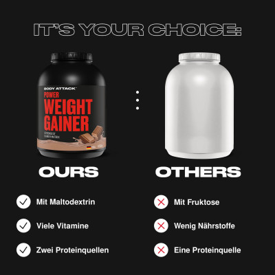 ГЕЙНЕР BODY ATTACK POWER WEIGHT GAINER 4750 Г БАНАН ГЕЙНЕР BODY ATTACK POWER WEIGHT GAINER 4750 Г БАНАН