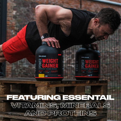 ГЕЙНЕР BODY ATTACK POWER WEIGHT GAINER 1500 Г БАНАН ГЕЙНЕР BODY ATTACK POWER WEIGHT GAINER 1500 Г БАНАН