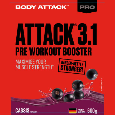 ПРЕДТРЕНИРОВОЧНЫЙ КОМПЛЕКС BODY ATTACK PRE ATTACK 3.1 600 Г СПЕЛАЯ СМОРОДИНА ПРЕДТРЕНИРОВОЧНЫЙ КОМПЛЕКС BODY ATTACK PRE ATTACK 3.1 600 Г СПЕЛАЯ СМОРОДИНА