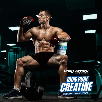 КРЕАТИН BODY ATTACK 100% PURE CREATINE 240 КАПСУЛ