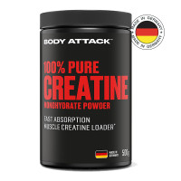 Креатин BODY ATTACK 100% Pure Creatine 500 г без вкуса