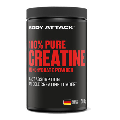 КРЕАТИН BODY ATTACK 100% PURE CREATINE 500 Г БЕЗ ВКУСА КРЕАТИН BODY ATTACK 100% PURE CREATINE 500 Г БЕЗ ВКУСА