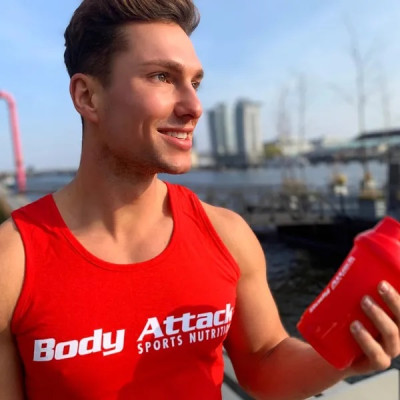 ШЕЙКЕР BODY ATTACK SHAKER 600 МЛ ЧЕРНЫЙ КРАСНЫЙ ШЕЙКЕР BODY ATTACK SHAKER 600 МЛ ЧЕРНЫЙ КРАСНЫЙ