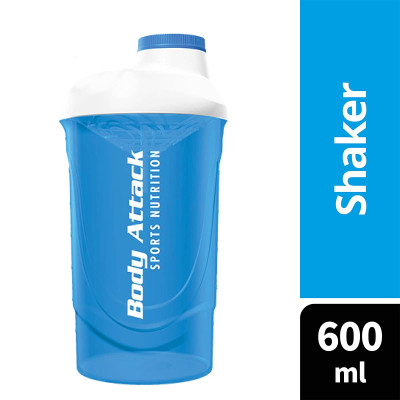 ШЕЙКЕР BODY ATTACK SHAKER 600 МЛ СИНИЙ БЕЛЫЙ ШЕЙКЕР BODY ATTACK SHAKER 600 МЛ СИНИЙ БЕЛЫЙ