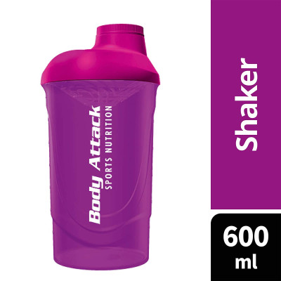 ШЕЙКЕР BODY ATTACK SHAKER 600 МЛ РОЗОВЫЙ ШЕЙКЕР BODY ATTACK SHAKER 600 МЛ РОЗОВЫЙ