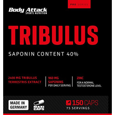 ТРИБУЛУС BODY ATTACK TRIBULUS 150 КАПСУЛ ТРИБУЛУС BODY ATTACK TRIBULUS 150 КАПСУЛ